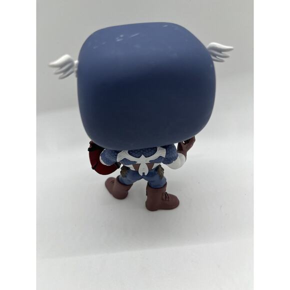 Funko POP #364 Marvel Venomized Captain America Bobblehead Figure Loose OOB - Picture 5 of 6